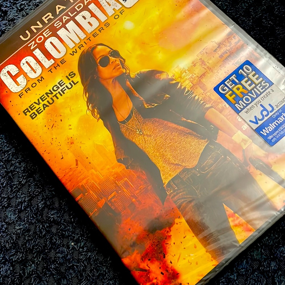 Unopened Columbiana DVD. A tale of revenge made sexy! BRAND NEW